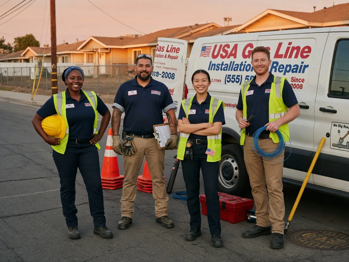 Gas Line Installation company in Frontier, WY